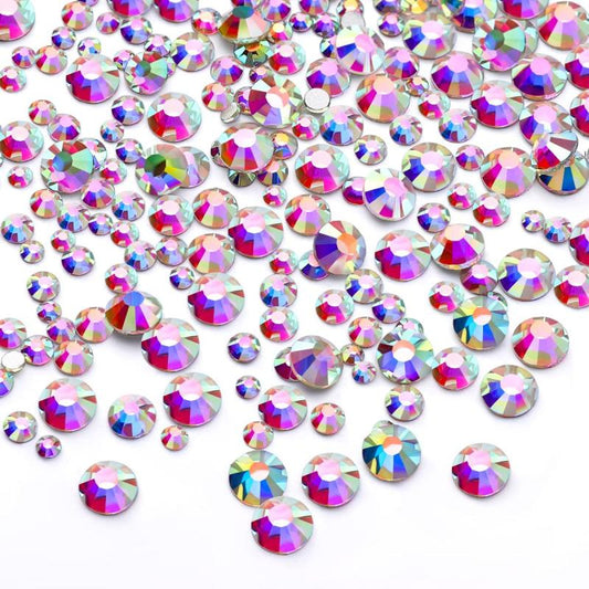 2080pcs Crystal Rhinestone Nail Art Kit