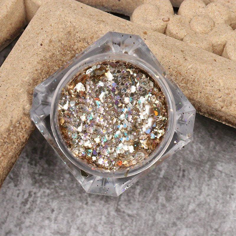 1pc Glitter Holographic Nail Art Sequins Flakes DIY Makeup Party Supplies