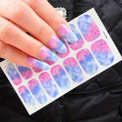 Self Adhesive Nail Art Decal Strips for Spring & Summer Look