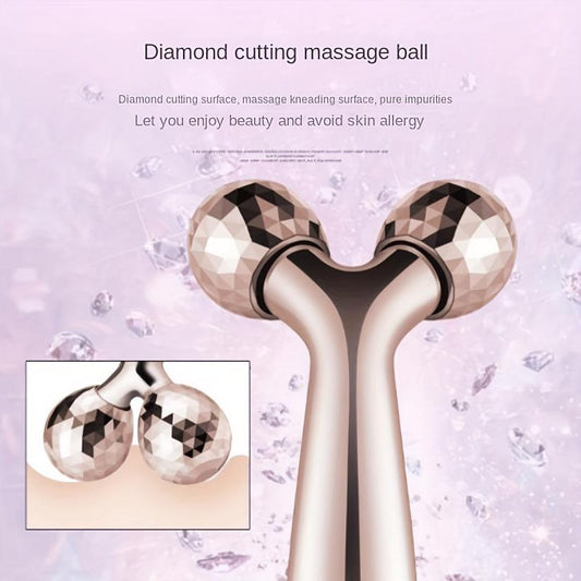3D Face Massager Roller Contouring Massager For Face Lift & Puffiness Reduction
