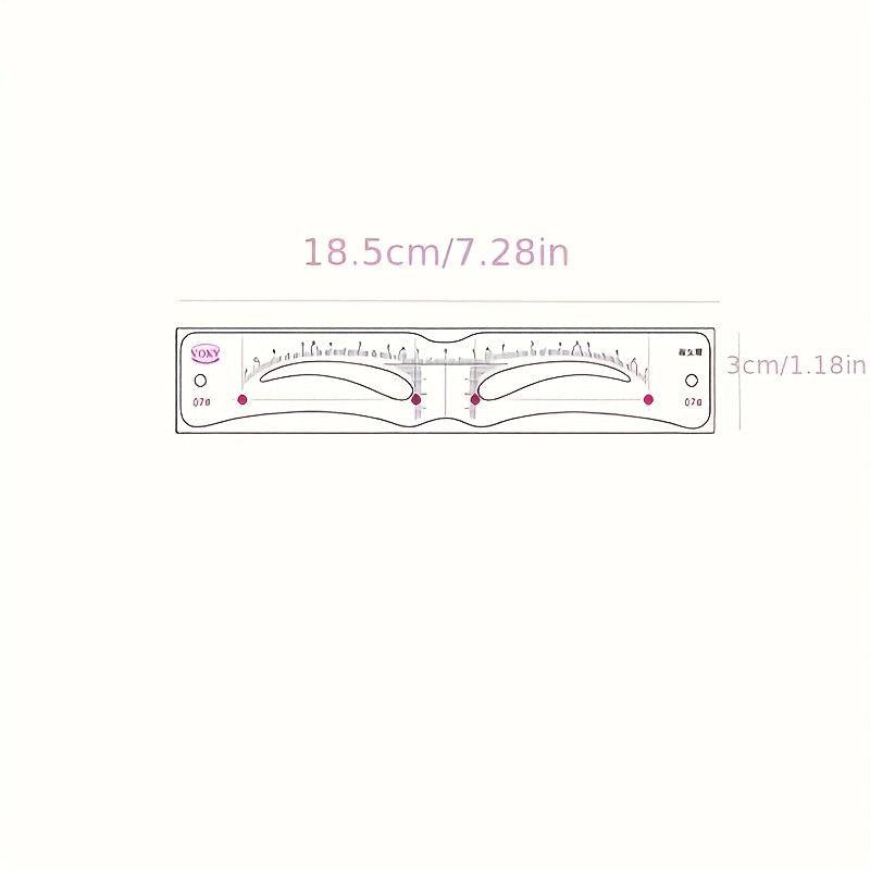 Fixable Eyebrow Stencil Grooming Shaper Template Reusable