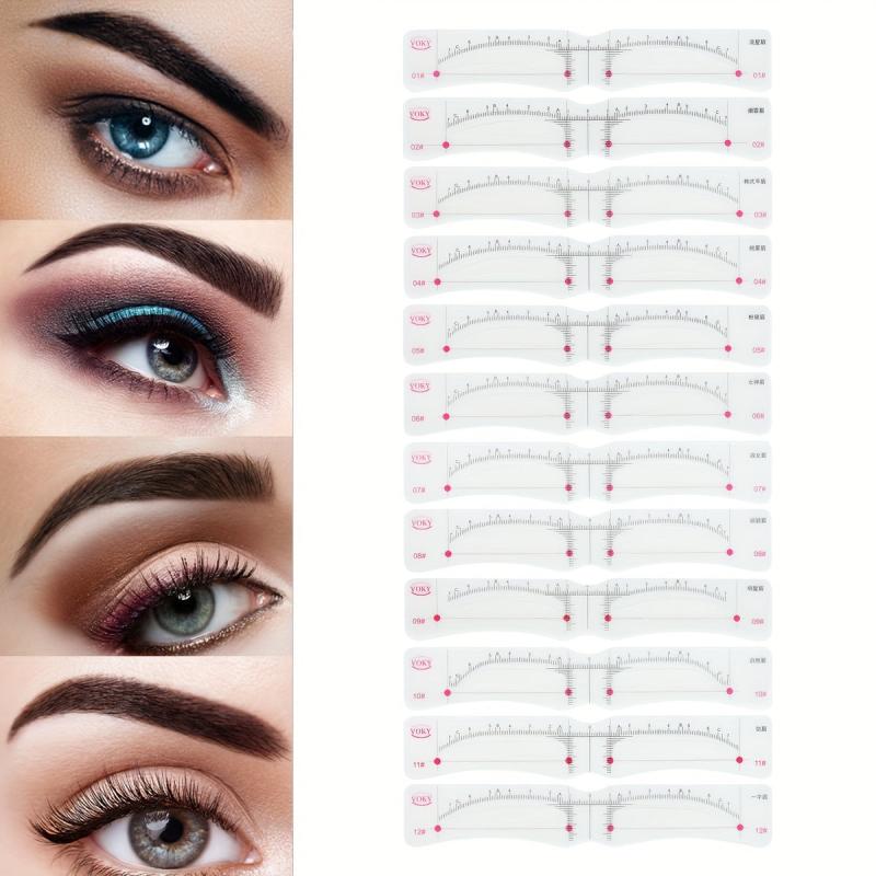 Fixable Eyebrow Stencil Grooming Shaper Template Reusable