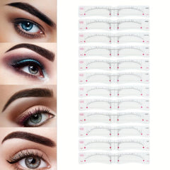 Fixable Eyebrow Stencil Grooming Shaper Template Reusable