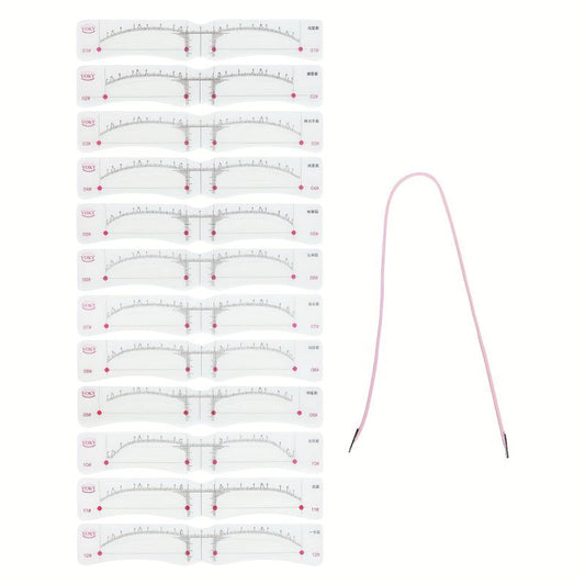 Fixable Eyebrow Stencil Grooming Shaper Template Reusable