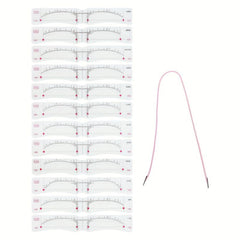 Fixable Eyebrow Stencil Grooming Shaper Template Reusable