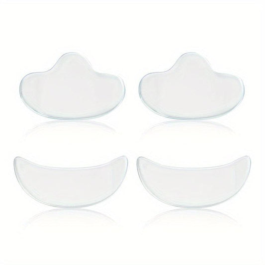 4Pcs Silicone Face Lifting Patch Forehead Wrinkle Sticker