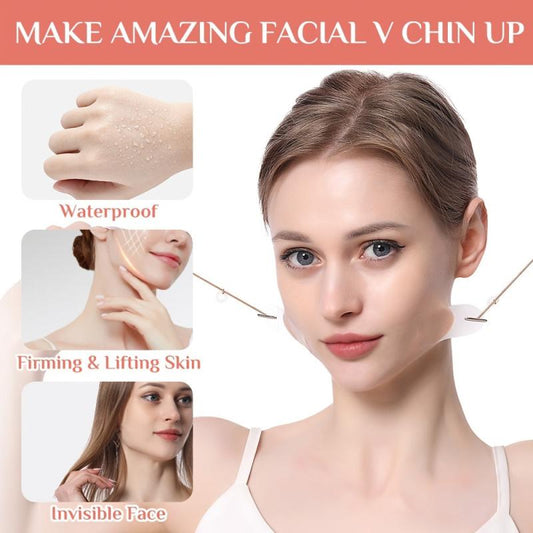 10Pcs Face Lift Sticker V shape Face Bands Double Chin Reducer