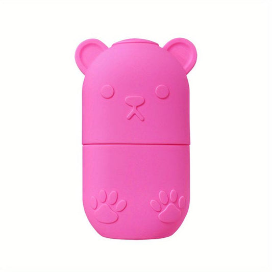 Cartoon Bear Ice Roller For Face Neck Eye DIY Facial Beauty Ice Tool