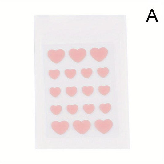 Disposable Acne Pimple Patch 24pcs Heart Star Shape