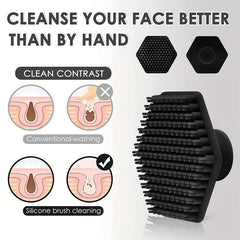 Silicone Face Scrubber Cleansing Brush for Men & Women