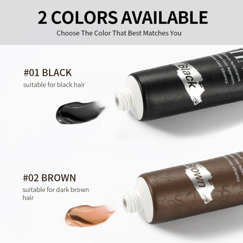 Vegan Eyelash & Eyebrow Tint Kit: 2-in-1 Warm Tint, Long-lasting, Easy to Use