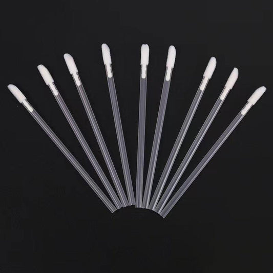 50 Pcs Disposable Hollow Lip Brush Mini Portable Lipstick Lip Gloss
