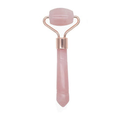 Natural Quartz Jade Roller For Face Massage Gua Sha Scraper Gift