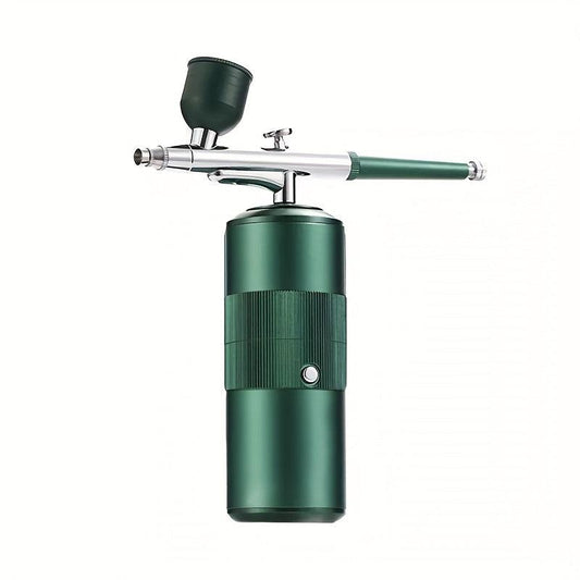 Oxygen Injector Air Compressor Makeup Machine Tattoo Airbrush Gun Kit