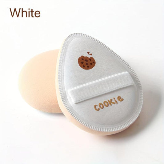Makeup Puff Cookie Pattern Air Cushion Puff Dual Use