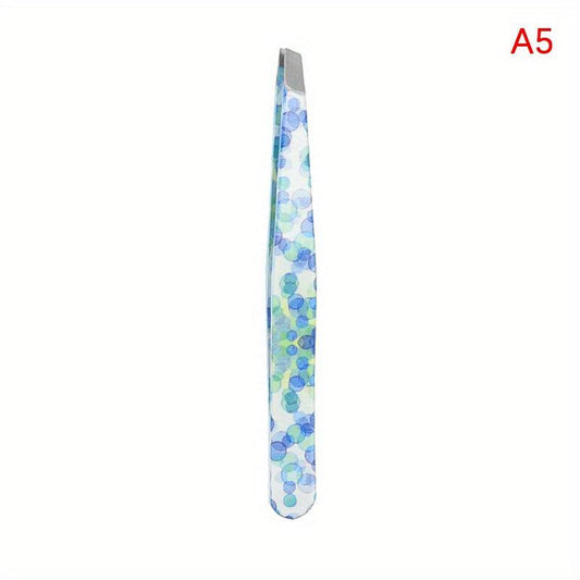 Stainless Steel Eyebrow Tweezers Professional Makeup Tool