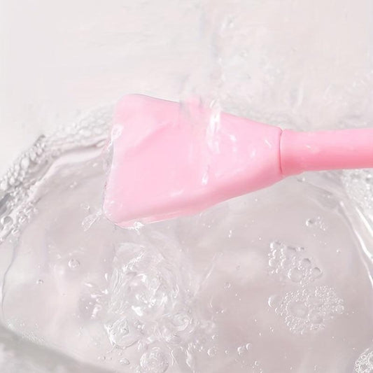 6 Pcs Home Use Silicone Facial Mask Brush