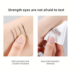 Matte Waterproof Eyeliner Cream with Brushes