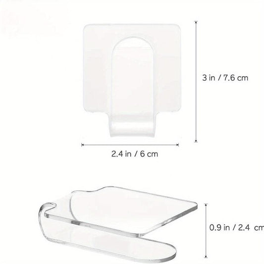 Clear Acrylic Makeup Palette for Artists and Nail Art