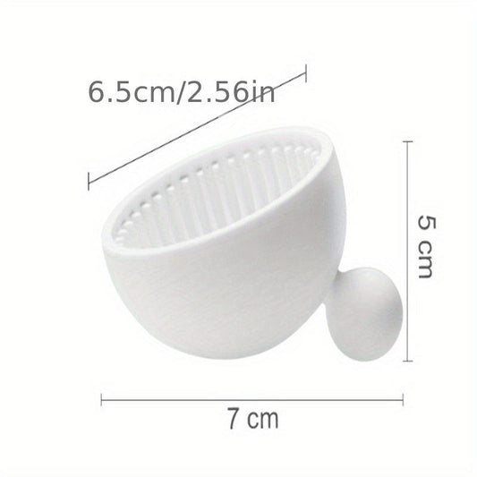 Silicone Makeup Brush Cleaner Mat - Portable Cleaning Tool