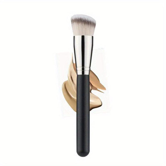 Angled Kabuki Makeup Brush for Liquid Foundation