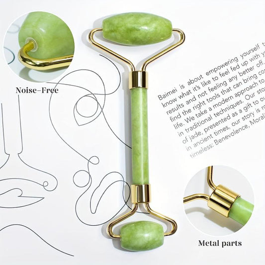 Jade Roller Gua Sha Set Facial Roller And Massager For Tightening & Sculpting