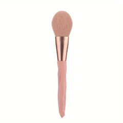 Cosmetic Brush Set with Soft Synthetic Bristles for Makeup Beginners