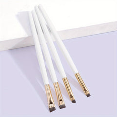 4pcs Eyeliner Eyebrow Brushes Fine Angled Makeup Brush Set