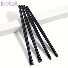 4pcs Eyeliner Eyebrow Brushes Fine Angled Makeup Brush Set