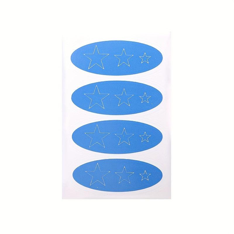 5 Types Eyeliner Stencil Paper Eyeliner Template