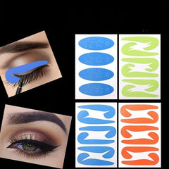 5 Types Eyeliner Stencil Paper Eyeliner Template
