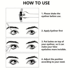 Waterproof Magnetic Eyeliner for Magnetic Eyelashes
