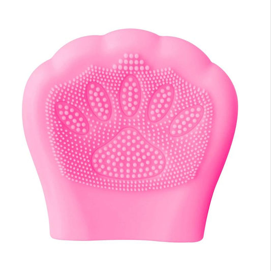 Silicone Facial Scrub Cat Claw Brush Pore Cleaning Massage Exfoliator