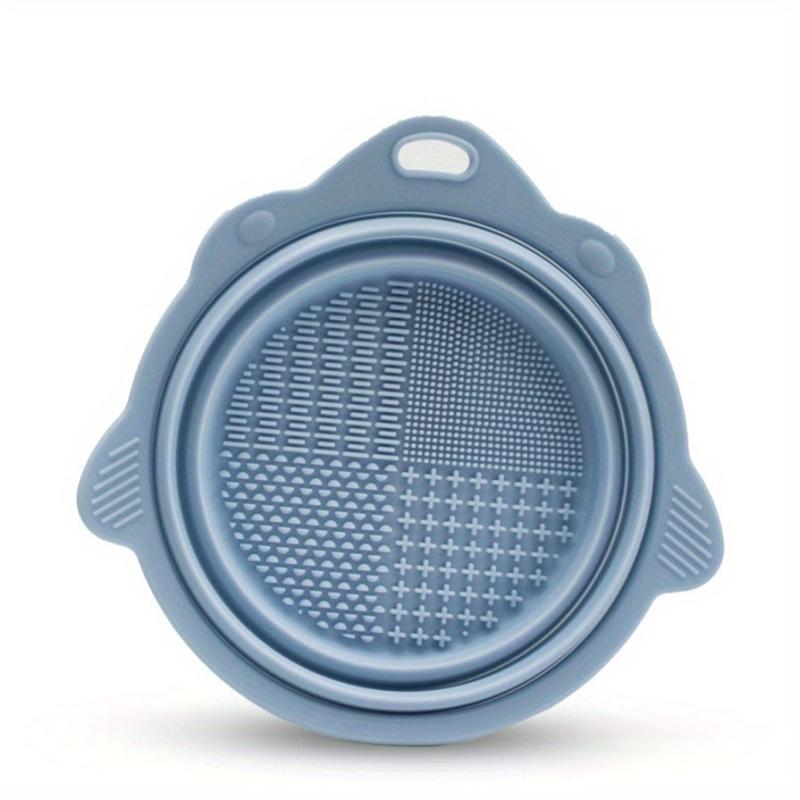 Silicone Makeup Brush Cleaning Bowl & Sponge Pad