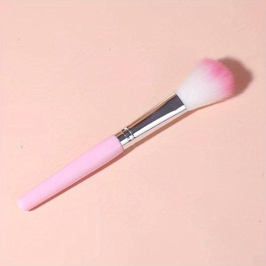 Fluffy Blush Brush Soft Hair Highlighter Powder Brush