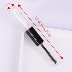 Travel-Friendly Double Headed Lip Gloss Tube with Clear Lid
