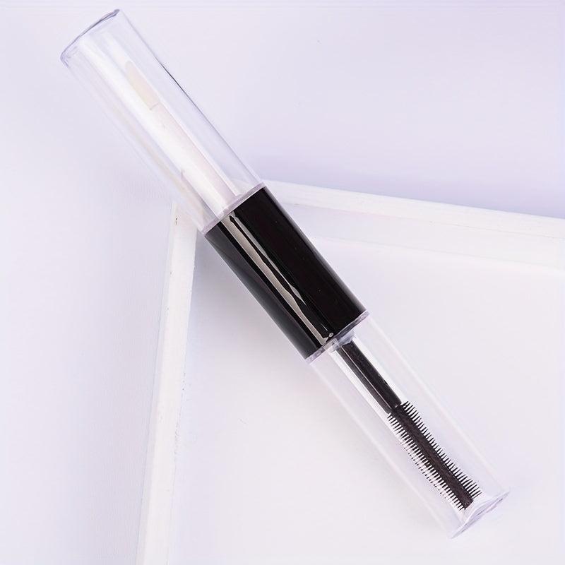 Travel-Friendly Double Headed Lip Gloss Tube with Clear Lid