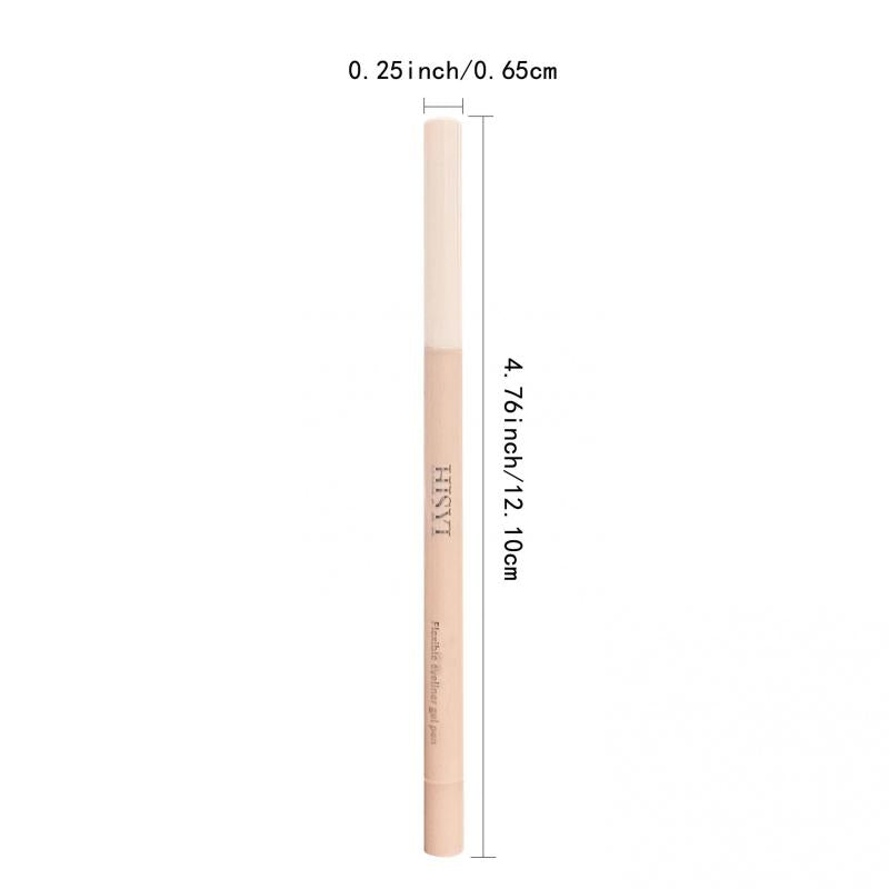Slim Tip Eyeline Gel Pen Waterproof Smudge Proof Eyelid Brightening Makeup Stick