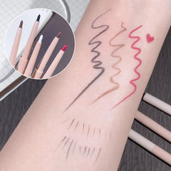 Slim Tip Eyeline Gel Pen Waterproof Smudge Proof Eyelid Brightening Makeup Stick