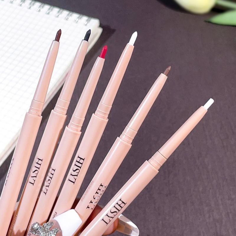 Slim Tip Eyeline Gel Pen Waterproof Smudge Proof Eyelid Brightening Makeup Stick