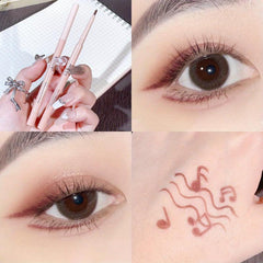 Slim Tip Eyeline Gel Pen Waterproof Smudge Proof Eyelid Brightening Makeup Stick