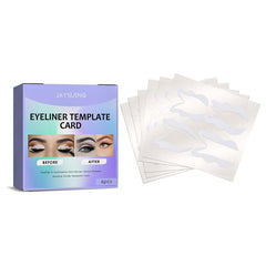 6pcs Eyeliner Template Card Set Reusable Easy To Clean
