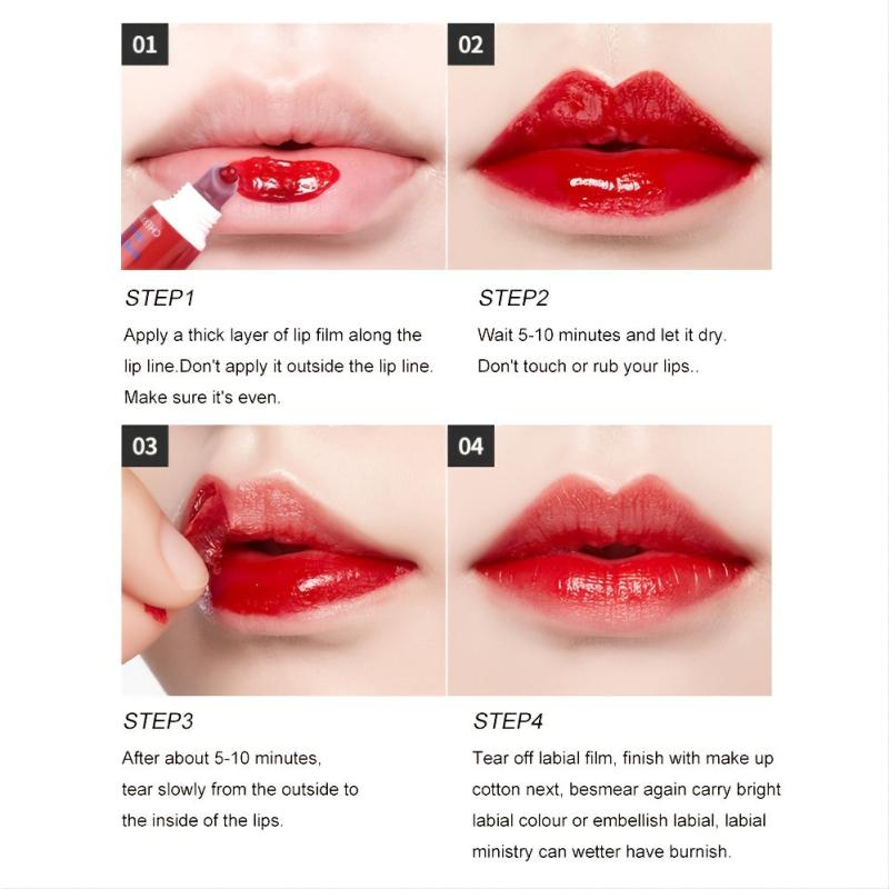 Waterproof Lip Tint Set: Matte Gloss Stain for Women