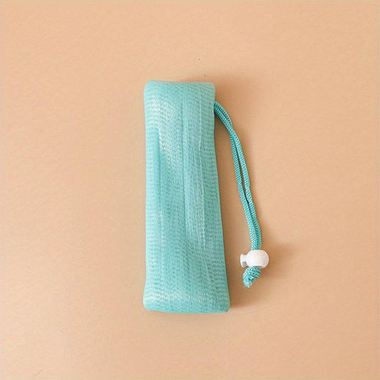 Mesh Soap Saver Pouch Exfoliating Bubble Foam Net Bag
