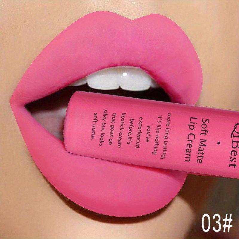Waterproof Matte Nude Lipstick Liquid Lipstick Long Lasting Lip Gloss