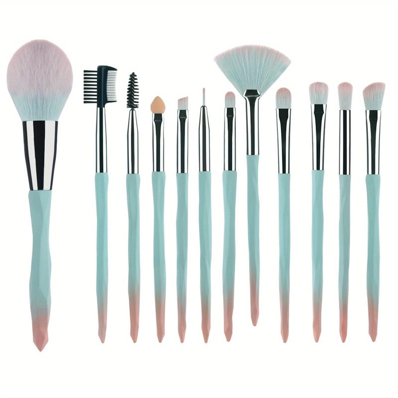 YxN 4 15pcs Pink Makeup Brush Set
