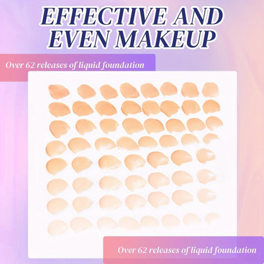 6pcs Makeup Sponge & 1pc Storage Box Beauty Eggs Set