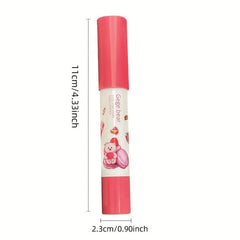 Crayon Lipstick Moisturizing Glaze Teatime Peach Strawberry Bright Tone