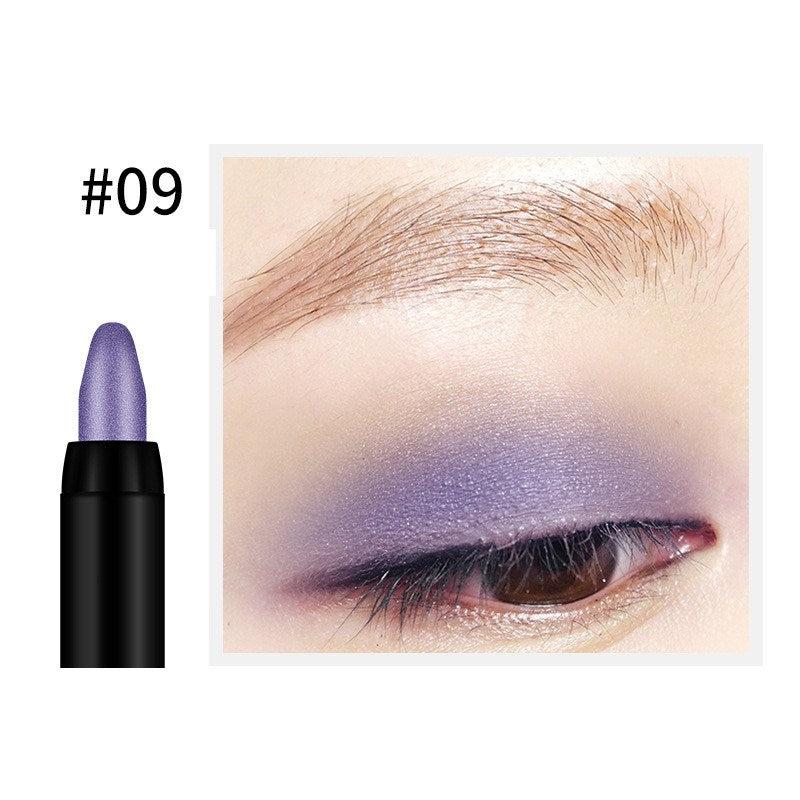 10-Color Eyeshadow Stick for Bright Eye Makeup