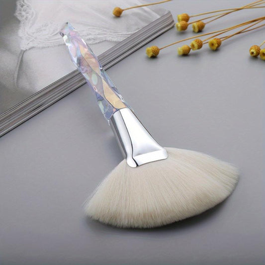 Fan Makeup Brush Highlighting Blush Bronzer Cheekbones Brush